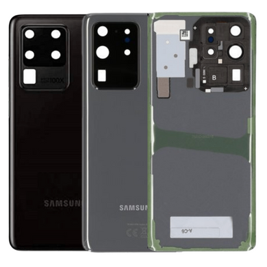 [With Camera Lens] Samsung Galaxy S20 Ultra (SM-G988) Back Glass Battery Cover (Built-in Adhesive) - Polar Tech Australia