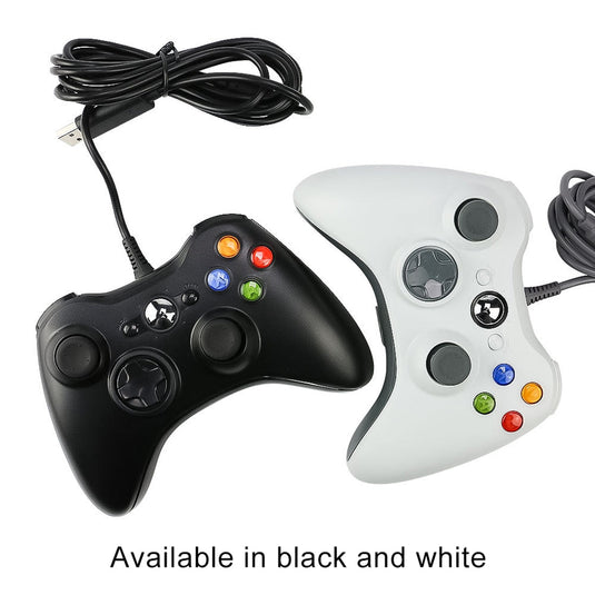 Xbox 360 Plug and Play USB Wired Game Controller Gamepad - Polar Tech Australia