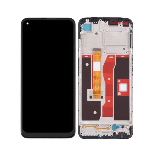 [With Frame] OPPO A76 (CPH2375) - LCD Digitizer Display Touch Screen Assembly - Polar Tech Australia