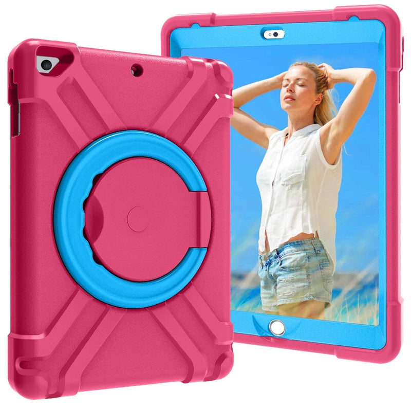 Chargez l&#39;image dans la visionneuse de la galerie, Apple iPad 7th(2019)/iPad 8th(2020)/iPad 9th(2021) 10.2&quot; &amp; Air 3 &amp; Pro 2 10.5“ EVA Kid Friendly Heavy Duty Case with Handle Stand Ring - Polar Tech Australia
