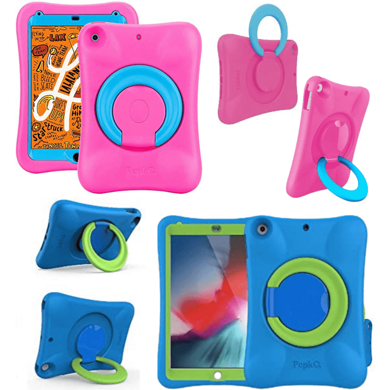 Chargez l&#39;image dans la visionneuse de la galerie, Apple iPad Air/Air 2/Pro 9.7&quot;/5th (2017)/ 6th (2018) 9.7&quot; Pepko EVA PRO Heavy Duty Case with Handle Stand Ring - Polar Tech Australia
