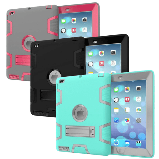 Apple iPad Pro 11" & Air 4/5 10.9” Defender Heavy Duty Drop Proof Rugged Protective Stand Case - Polar Tech Australia