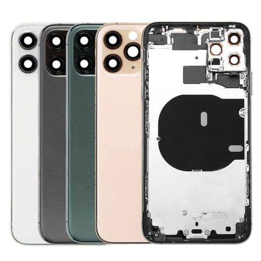 [No Built-in Parts] Apple iPhone 11 Pro Back Glass Housing Frame - Polar Tech Australia