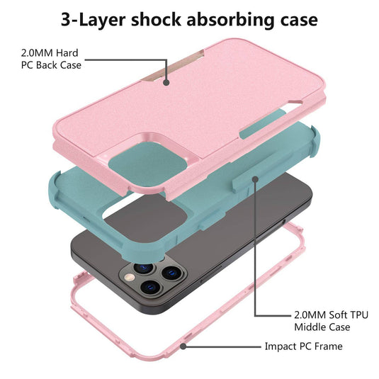 Apple iPhone 14/14 Plus/14 Pro/14 Pro Max Adventurer Commuter Heavy Duty Drop Proof Case - Polar Tech Australia