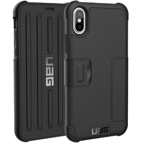 [FLIP] Apple iPhone XS MAX UAG Metropolis Card Hold Man Heavy Duty Flip Case - Polar Tech Australia