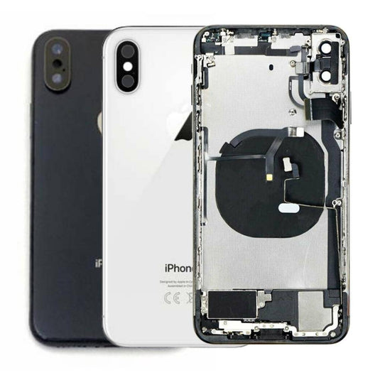 [With Built-in OEM Parts] Apple iPhone X Back Glass Housing Metal Frame - Polar Tech Australia