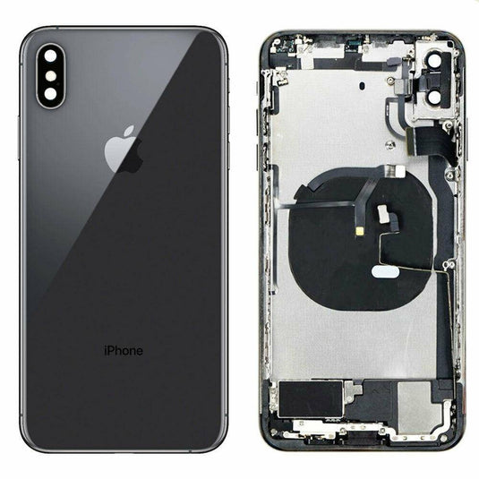 [With Built-in OEM Parts] Apple iPhone X Back Glass Housing Metal Frame - Polar Tech Australia