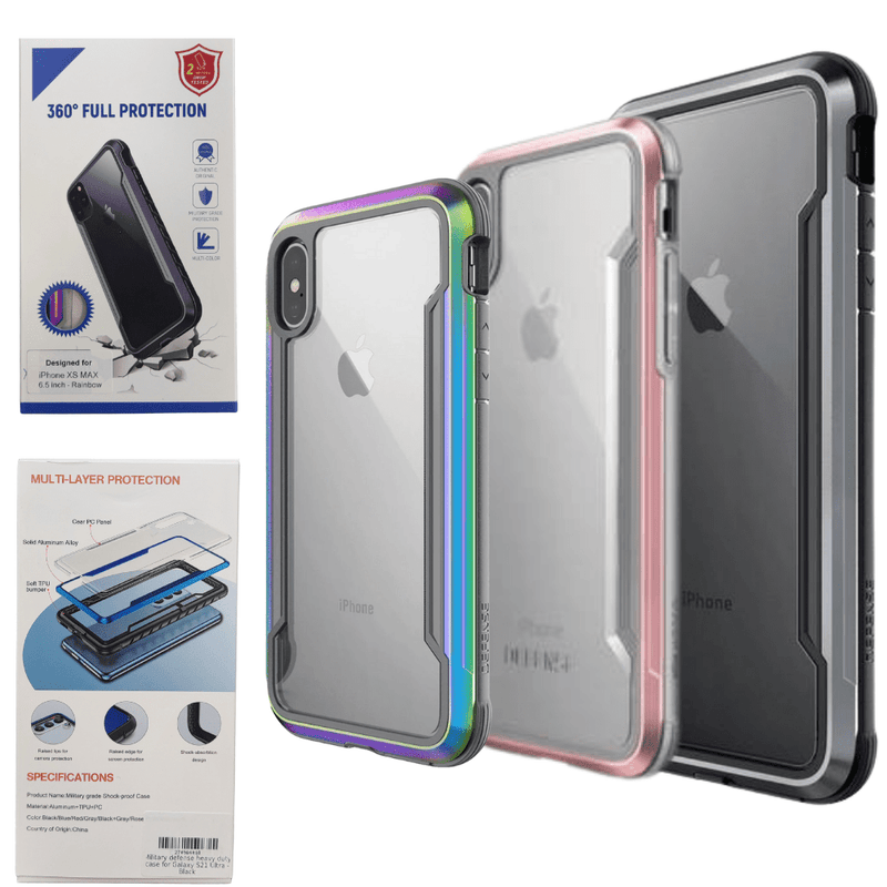 Load image into Gallery viewer, Apple iPhone X/Xs/XR/Max Military Defense Heavy Duty Drop Proof Case - Polar Tech Australia
