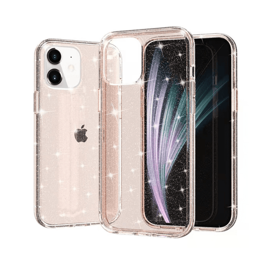 Apple iPhone X/XS/XR/XS Max Ultimake Glitter Star Flash Clear Transparent Case - Polar Tech Australia