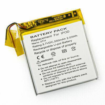 [616-0337] iPod Nano 3 3rd Gen Battery - Polar Tech Australia