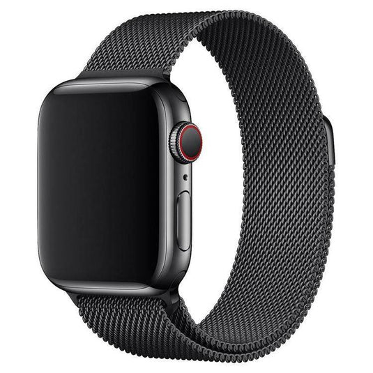 Apple Watch 1/2/3/4/5/SE/6/7/8/9 Stainless Steel Milanese Loop Magnet Watch Band Strap - Polar Tech Australia