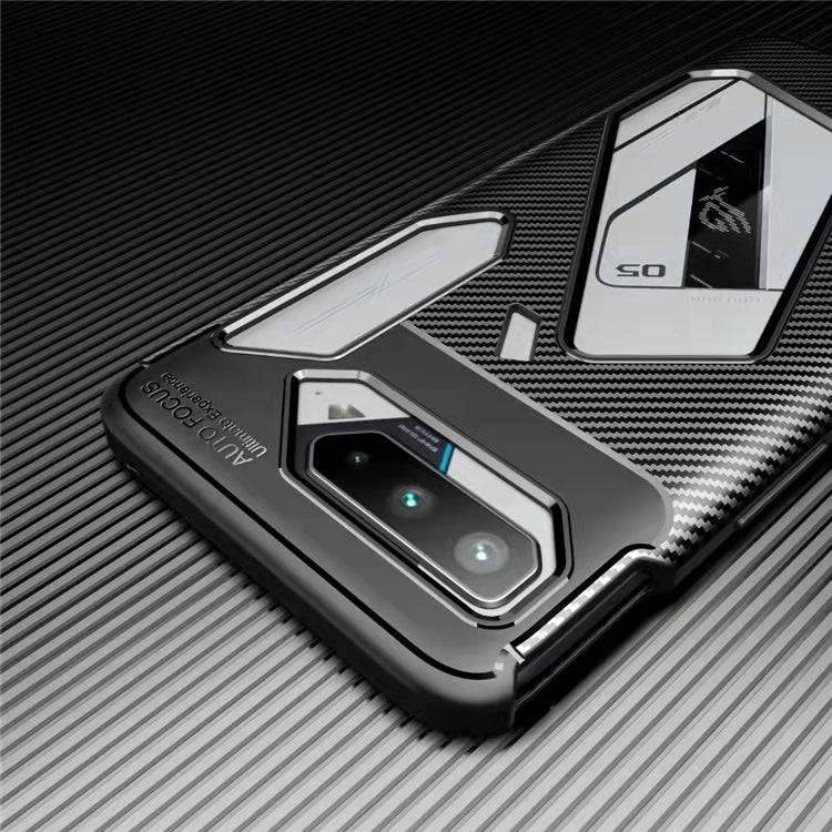 Chargez l&#39;image dans la visionneuse de la galerie, ASUS Rog Phone 5 ZS673KS TPU + PC Heavy Duty Carbon Protective Case - Polar Tech Australia
