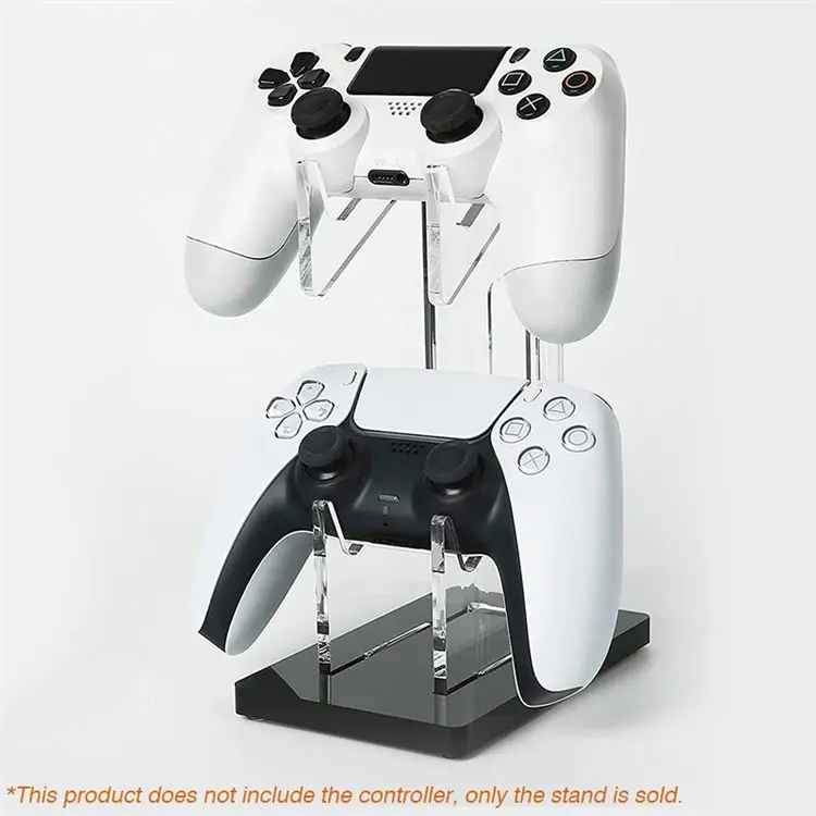 Cargue la imagen en el visor de la galería, PS4 / Xbox One / Switch Game Controller Holder Desktop Gamepad Storage Holder - Transparent - Polar Tech Australia
