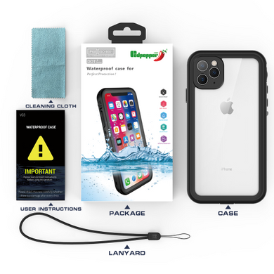 Apple iPhone 11/Pro/Max Redpepper Full Covered Waterproof Heavy Duty Tough Armor Case - Polar Tech Australia