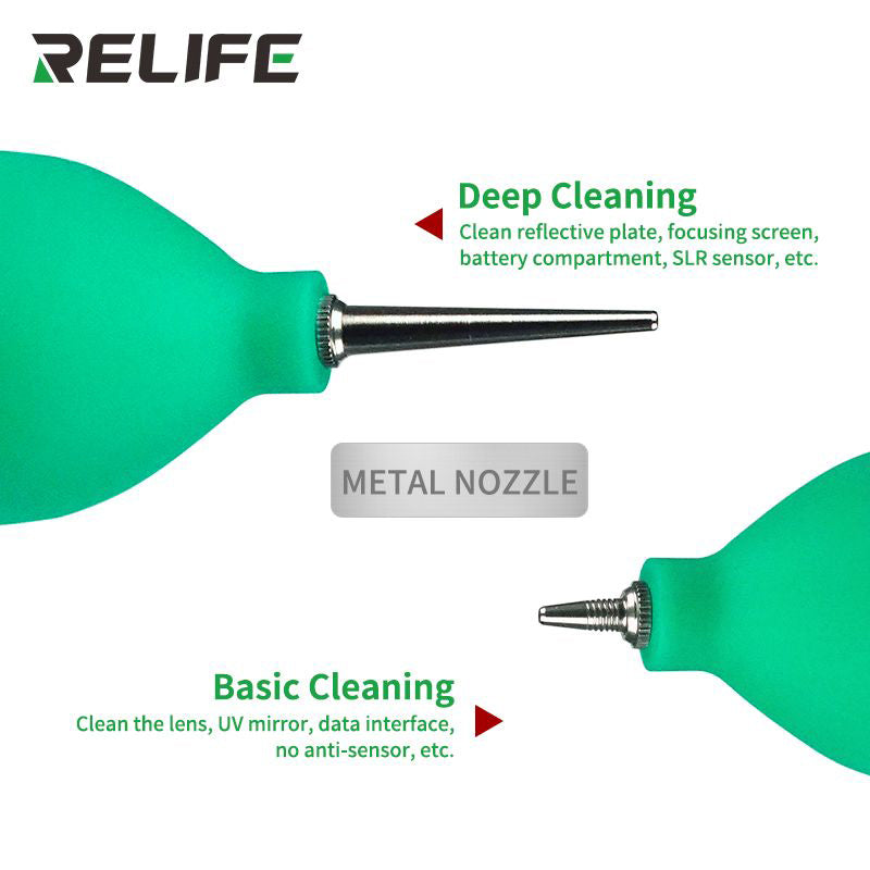 Chargez l&#39;image dans la visionneuse de la galerie, [RL-043A] Relife 2 In 1 Phone Repair Dust Cleaner Air Blower Ball Cleaning Pen for Phone PCB PC Keyboard Dust Removing Camera Lens Cleaning - Polar Tech Australia
