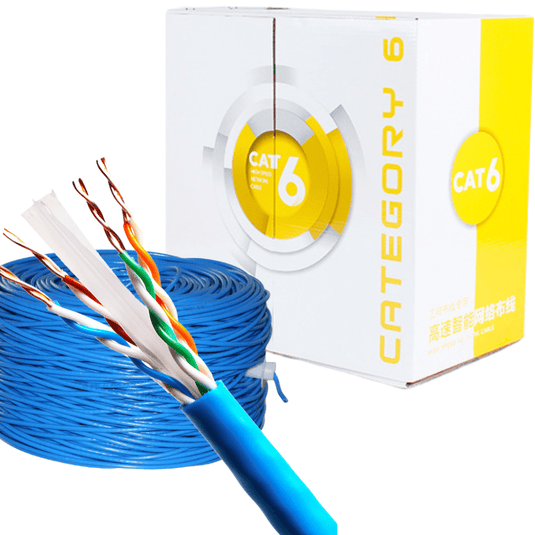 Cat6 305M 1000ft UTP Ethernet LAN Network Wire CCTV Internet Cable - Polar Tech Australia