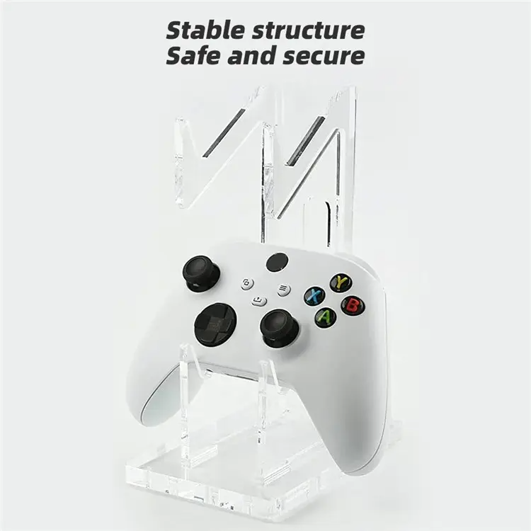 Cargue la imagen en el visor de la galería, PS4 / Xbox One / Switch Game Controller Holder Desktop Gamepad Storage Holder - Transparent - Polar Tech Australia
