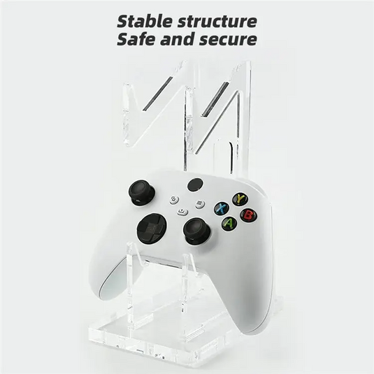 PS4 / Xbox One / Switch Game Controller Holder Desktop Gamepad Storage Holder - Transparent - Polar Tech Australia