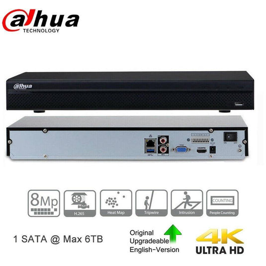 [DHI-NVR4116HS-4KS2] Dahua 16CH 4K AI SMD CCTV NVR Network Video Recorder Security Camera System - Polar Tech Australia