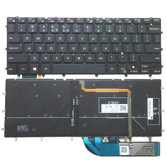 Dell Inspiron 13 13 inch 7000 7347 7348 7352 7353 7359 N7548 Replacement Keyboard With Backlit (US Layout) - Polar Tech Australia