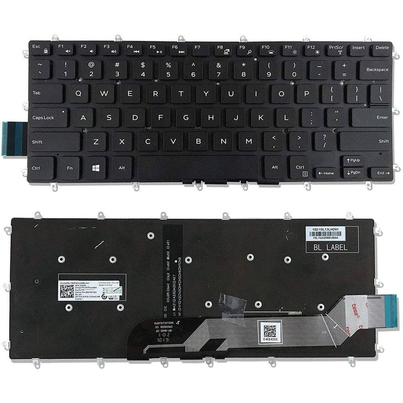 Cargue la imagen en el visor de la galería, Dell Inspiron P69G P69G001 P74G P70G P83G P58F Keyboard Replacement (US Layout) - Polar Tech Australia
