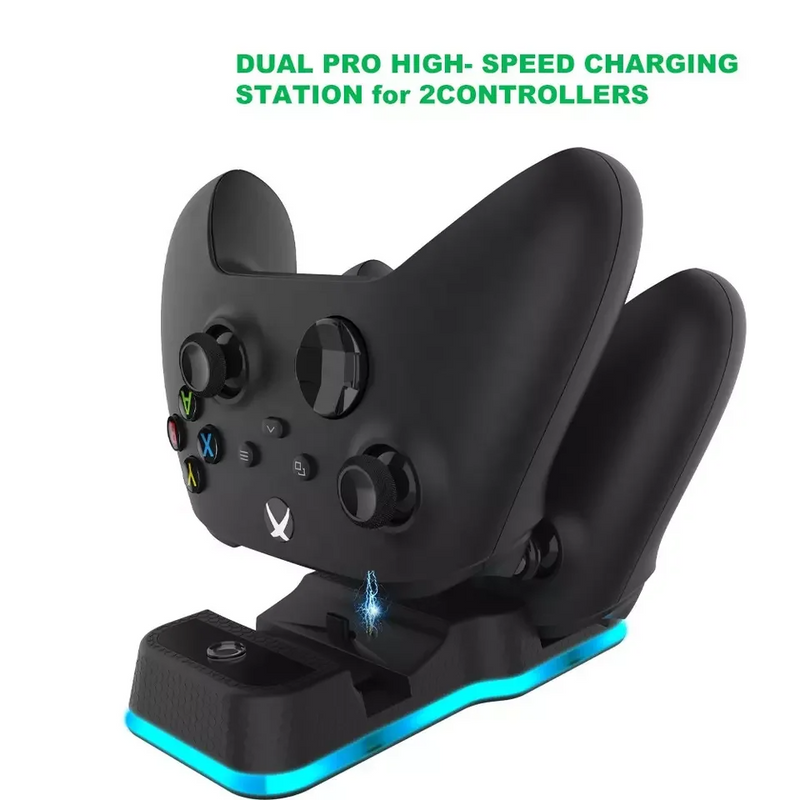 Chargez l&#39;image dans la visionneuse de la galerie, Xbox Series X/S Dual Charging Station with Dual USB-C Ports &amp; LED Indicator - Polar Tech Australia
