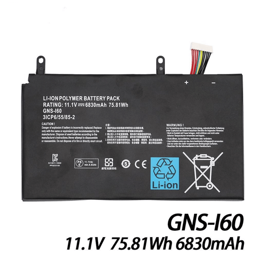 [GNS-I60] Gigabyte P35N P35W P35X P37K P37X P57X P35G P57W Replacement Battery - Polar Tech Australia