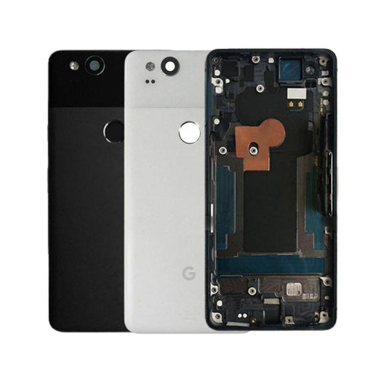 Google Pixel 2 XL (G011C) Back Rear Glass Frame Housing - Polar Tech Australia