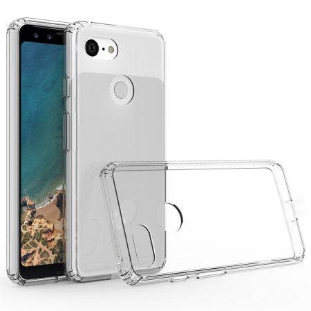 Google Pixel 3 / 3 XL TPU Soft Transparent Rubber Case - Polar Tech Australia