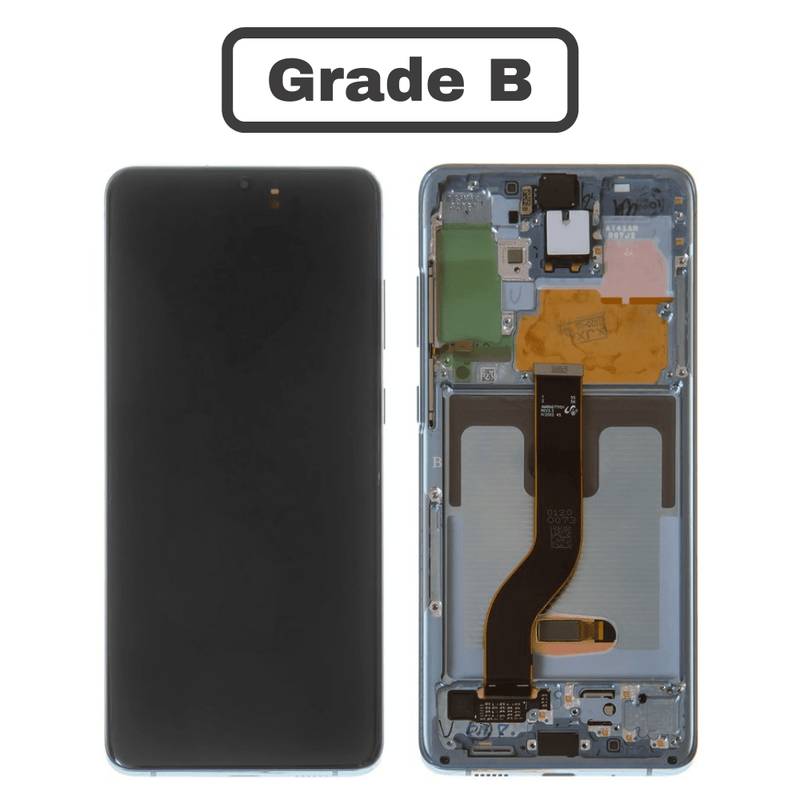 Chargez l&#39;image dans la visionneuse de la galerie, [Grade B][With Frame] Samsung Galaxy S20 (SM-G980/G981) LCD Touch Digitizer Screen Assembly - Polar Tech Australia
