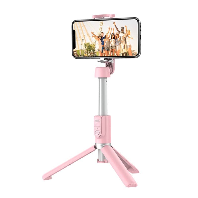 Load image into Gallery viewer, [K11] HOCO Aluminum Alloy Dual Usage Selfie Stick &amp; Desktop Holder With Wireless Control - Polar Tech Australia
