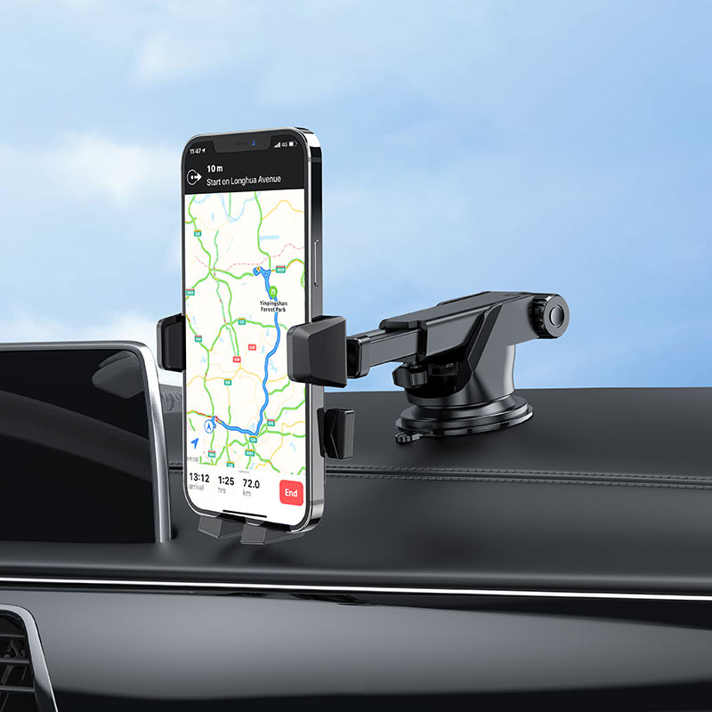 Cargue la imagen en el visor de la galería, [CA83] HOCO Universal Dashboard &amp; Windshield EASY LOCK Mobile Phone Holder - Polar Tech Australia
