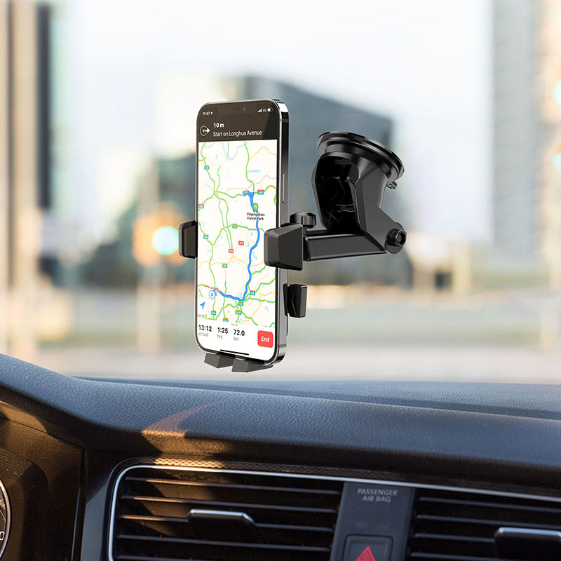 Cargue la imagen en el visor de la galería, [CA83] HOCO Universal Dashboard &amp; Windshield EASY LOCK Mobile Phone Holder - Polar Tech Australia
