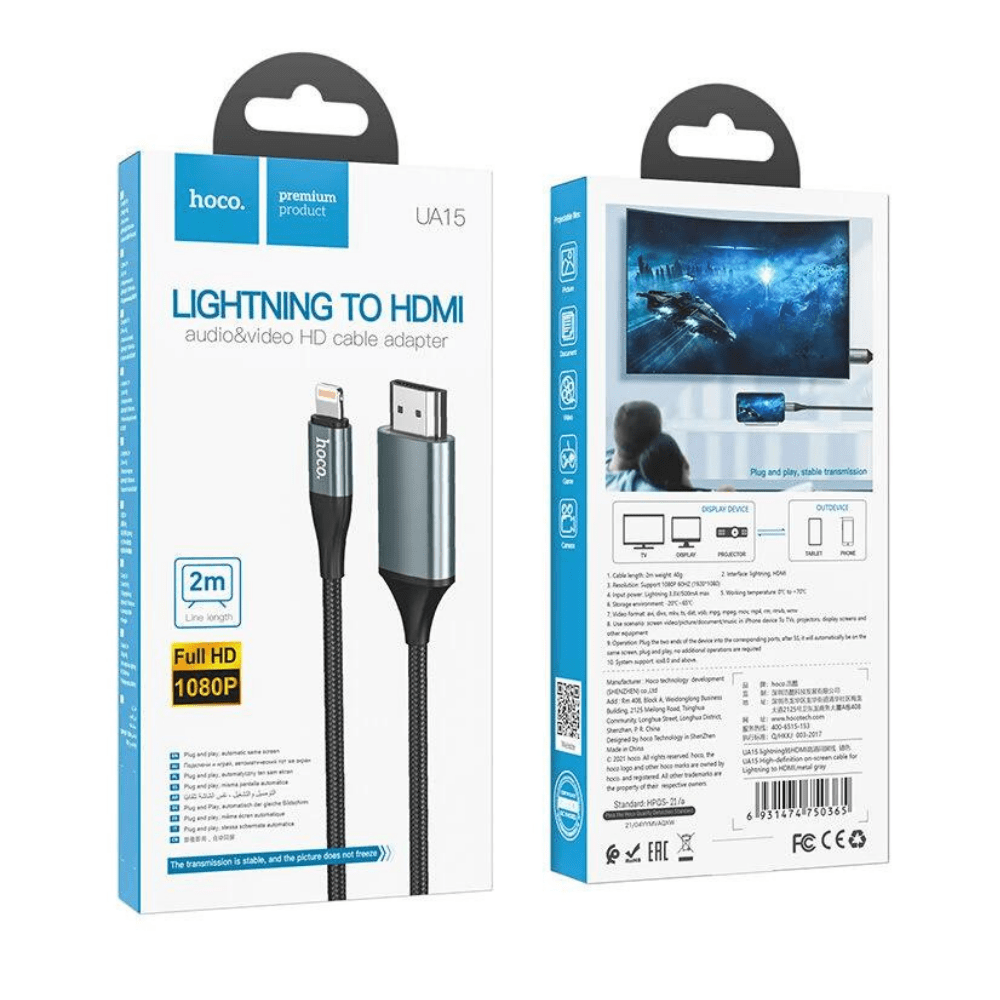 Lightning hdtv cable español sale