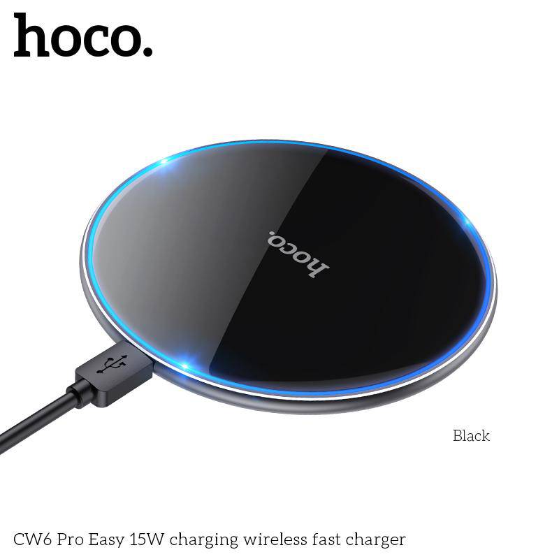 Chargez l&#39;image dans la visionneuse de la galerie, [CW6 Pro] HOCO Ultra-Thin Easy Pro 15W Fast Wireless Charger Charging Pad - Polar Tech Australia
