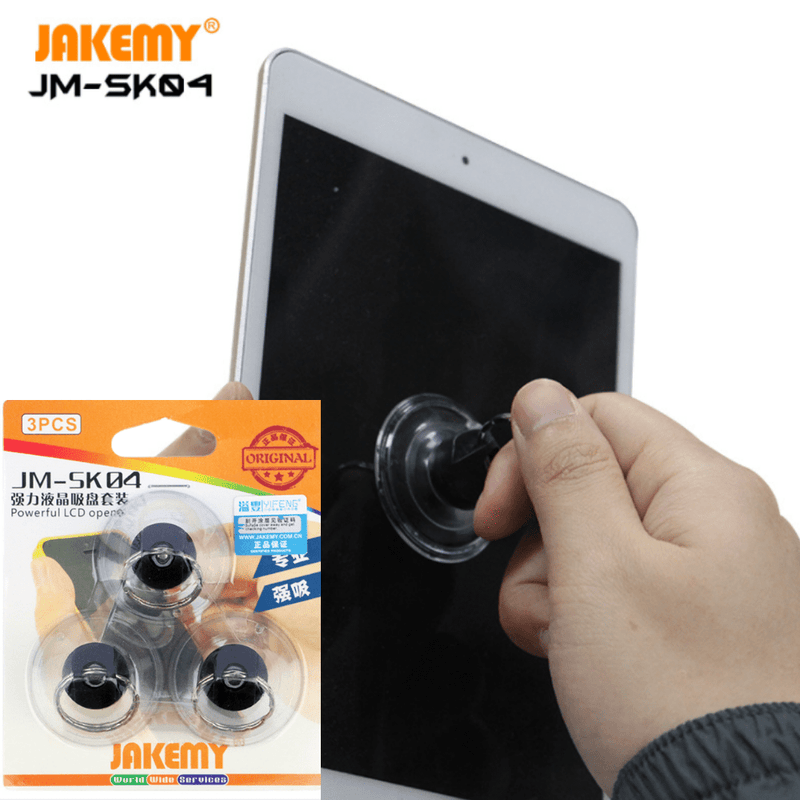 Cargue la imagen en el visor de la galería, [JM-SK04] Jakemy Universal 3pcs Strong Powerful Universal Suction Cup Opening Tool - Polar Tech Australia
