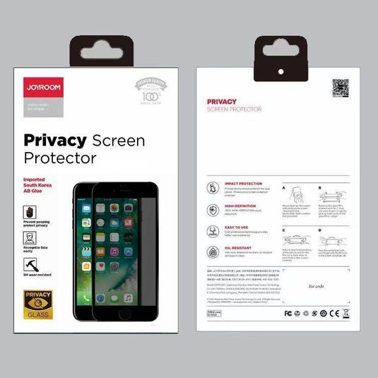 [9D Full Covered][Privacy] Joyroom iPhone 12/Mini/Pro/Max 9H Tempered Glass Screen Protector - Polar Tech Australia