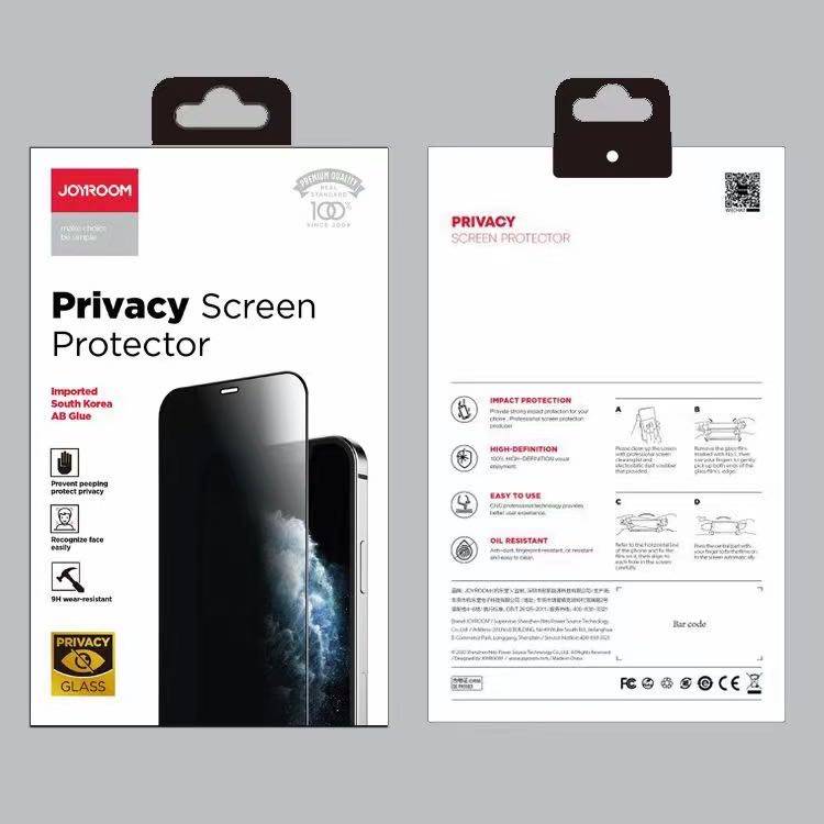 Load image into Gallery viewer, [9D Full Covered][Privacy] Joyroom iPhone X/XS/XR/11/Pro/Max 9H Tmpered Glass Screen Protector - Polar Tech Australia
