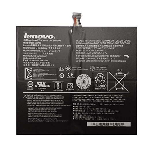 [L15L4P71 & L15C4P71] Lenovo MIIX 700-12ISK 710-12IKB - Battery Replacement - Polar Tech Australia