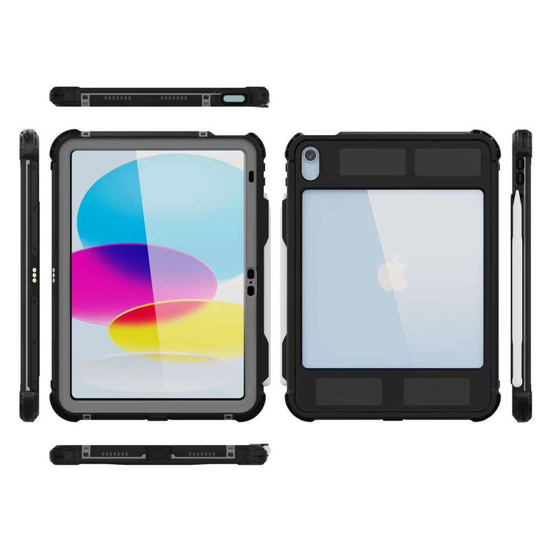 Chargez l&#39;image dans la visionneuse de la galerie, Apple iPad 10th 2022 10.9&quot; Shellbox Waterproof Heavy Duty Lifeproof Style Case - Polar Tech Australia
