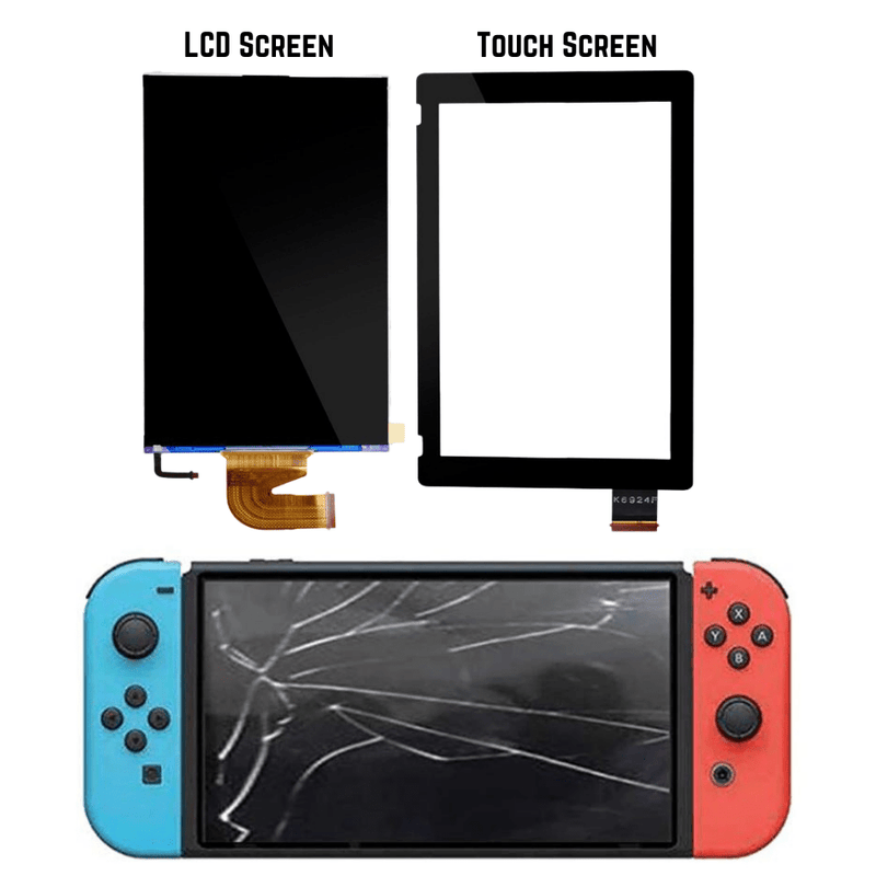 Cargue la imagen en el visor de la galería, Nintendo Switch HAC-001 LCD Display Panel &amp;  Touch Digitizer Glass Screen - Polar Tech Australia
