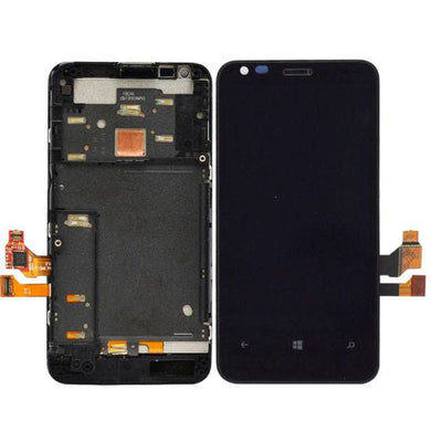 Nokia Microsoft Lumia 620 LCD Touch Digitizer Screen Assembly With Frame - Polar Tech Australia