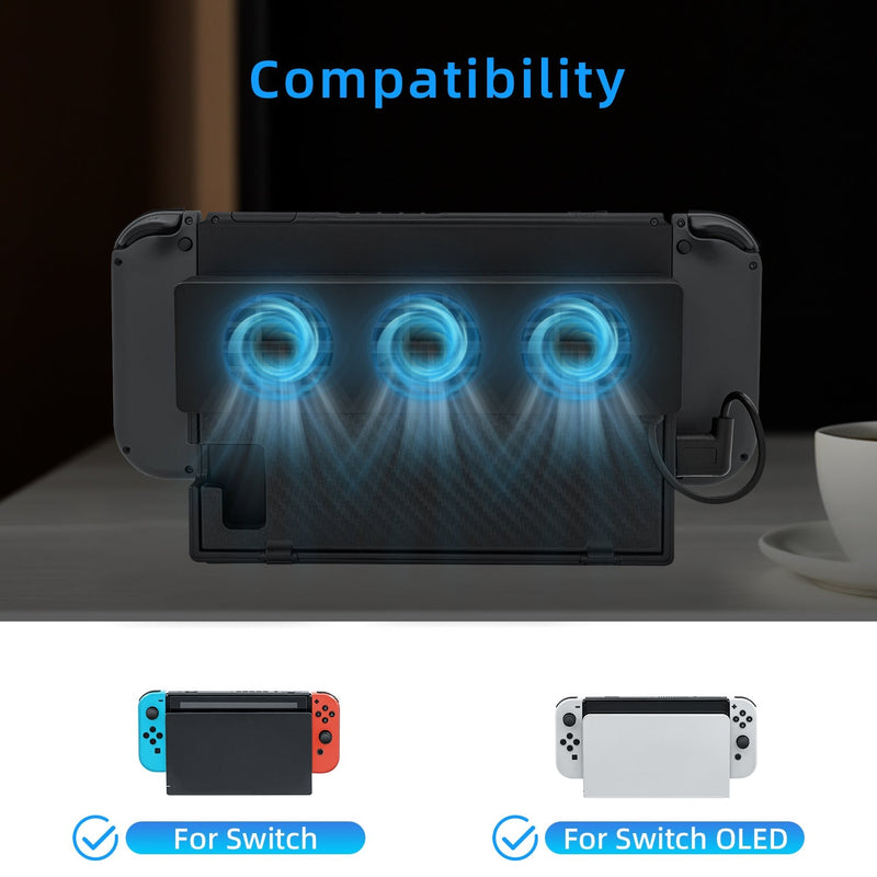 Cargue la imagen en el visor de la galería, Nintendo Switch &amp; Cooling Fan Stand Dock - Polar Tech Australia
