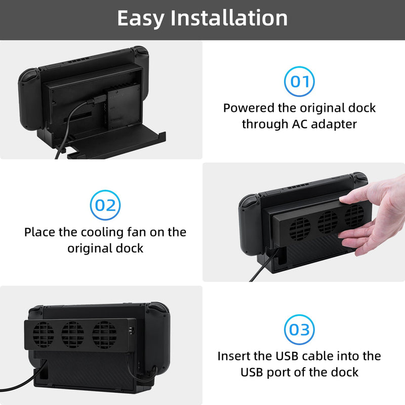 Cargue la imagen en el visor de la galería, Nintendo Switch &amp; Cooling Fan Stand Dock - Polar Tech Australia
