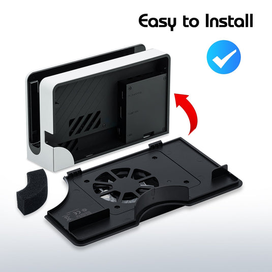 Nintendo Switch OLED Dock Cooling Fan Stand - Polar Tech Australia