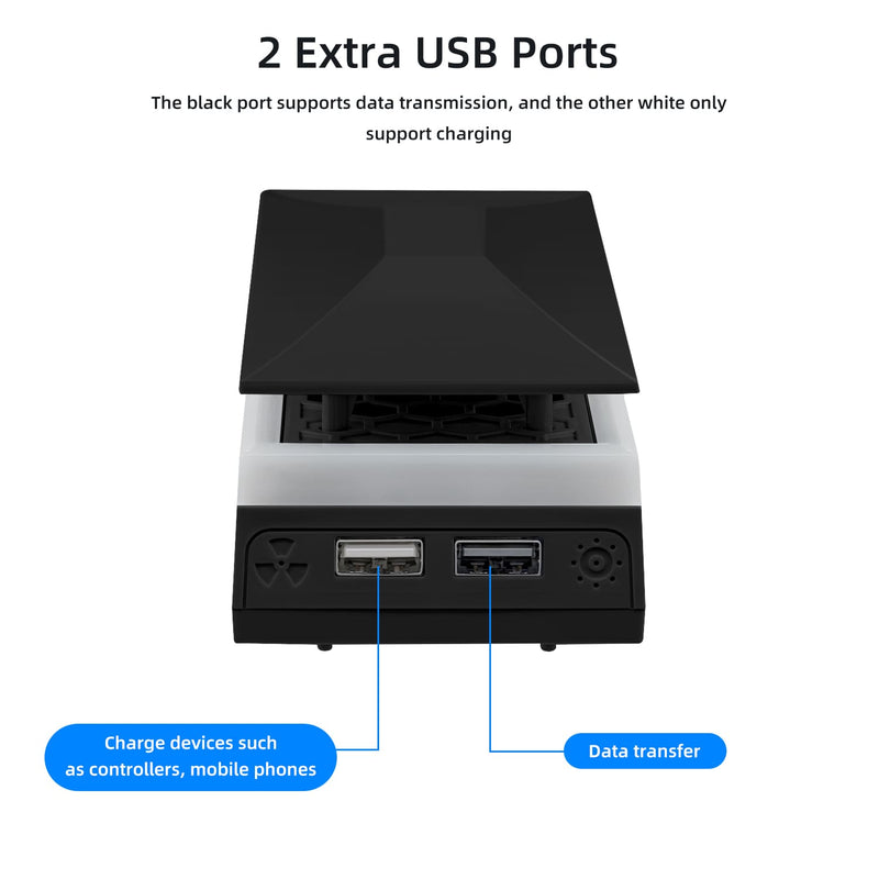 Load image into Gallery viewer, Xbox Series S Upper Top Cooling Fan with RGB Lighting - Polar Tech Australia
