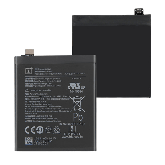 [BLP743] OnePlus 1+7T - Replacement Battery - Polar Tech Australia