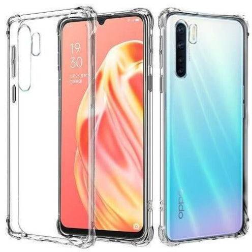 Load image into Gallery viewer, OPPO A91 (CPH2001, CPH2021) - Clear Shock Absorbing Transparent Heavy Duty Protective Case - Polar Tech Australia
