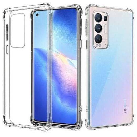 OPPO Find X3 Neo (CPH2207) - Transparent Airpillow Air Cushion Shock proof Case - Polar Tech Australia