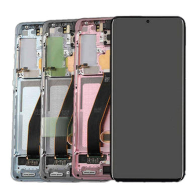 [ORI Refurbished][With Frame] Samsung Galaxy S20 Plus (SM-G985/G986) LCD Touch Digitizer Screen Assembly - Polar Tech Australia